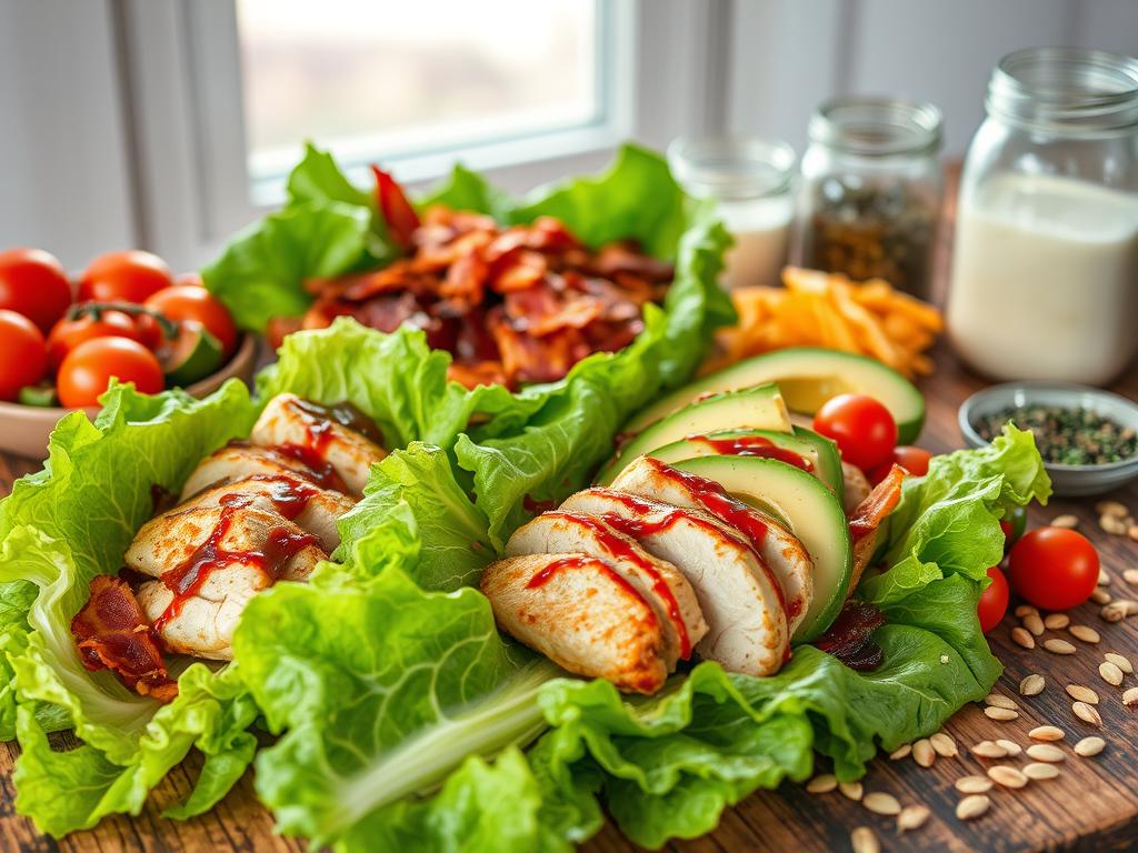 BBQ Chicken Salad Ingredients