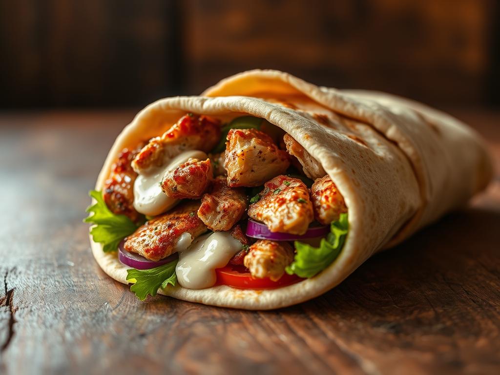 Chicken Shawarma Wrap