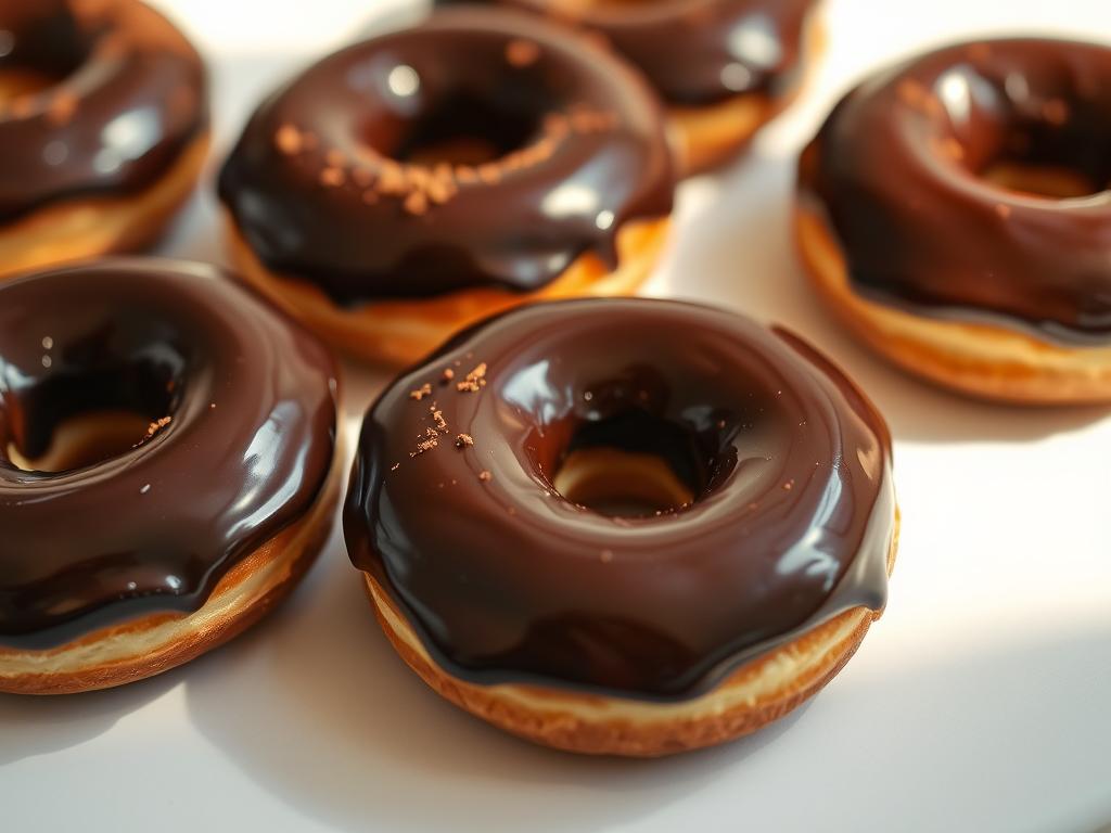 Homemade Chocolate Glazed Donuts