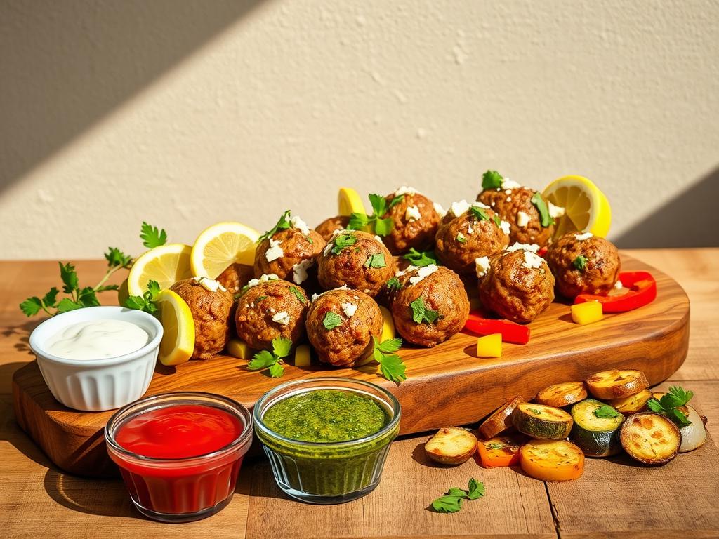 Mediterranean Meatballs Serving Suggestions