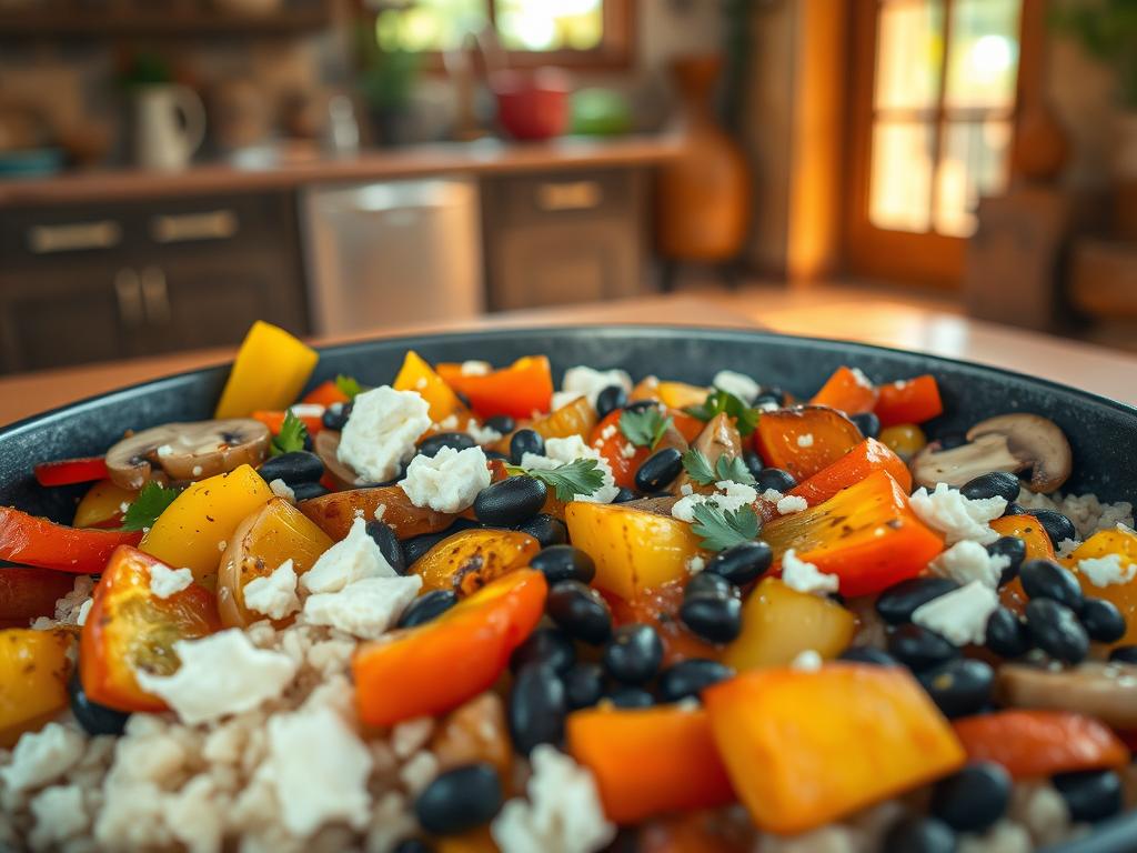 One-Pan Tex-Mex Vegetarian Meal