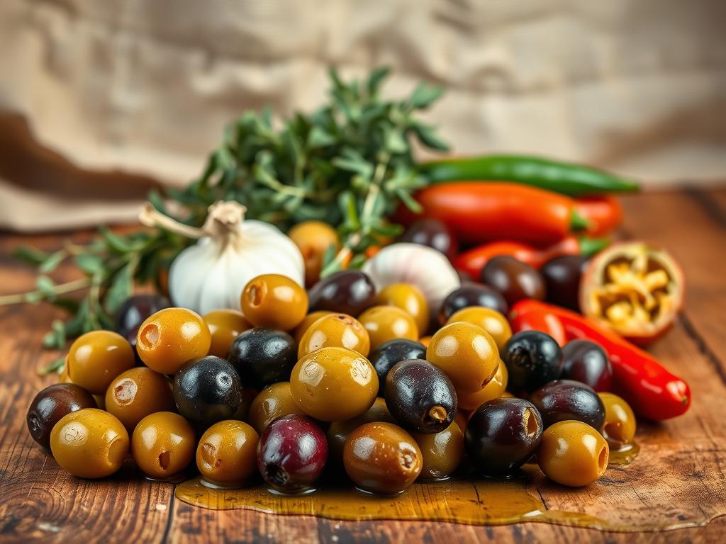 Sicilian olive salad ingredients