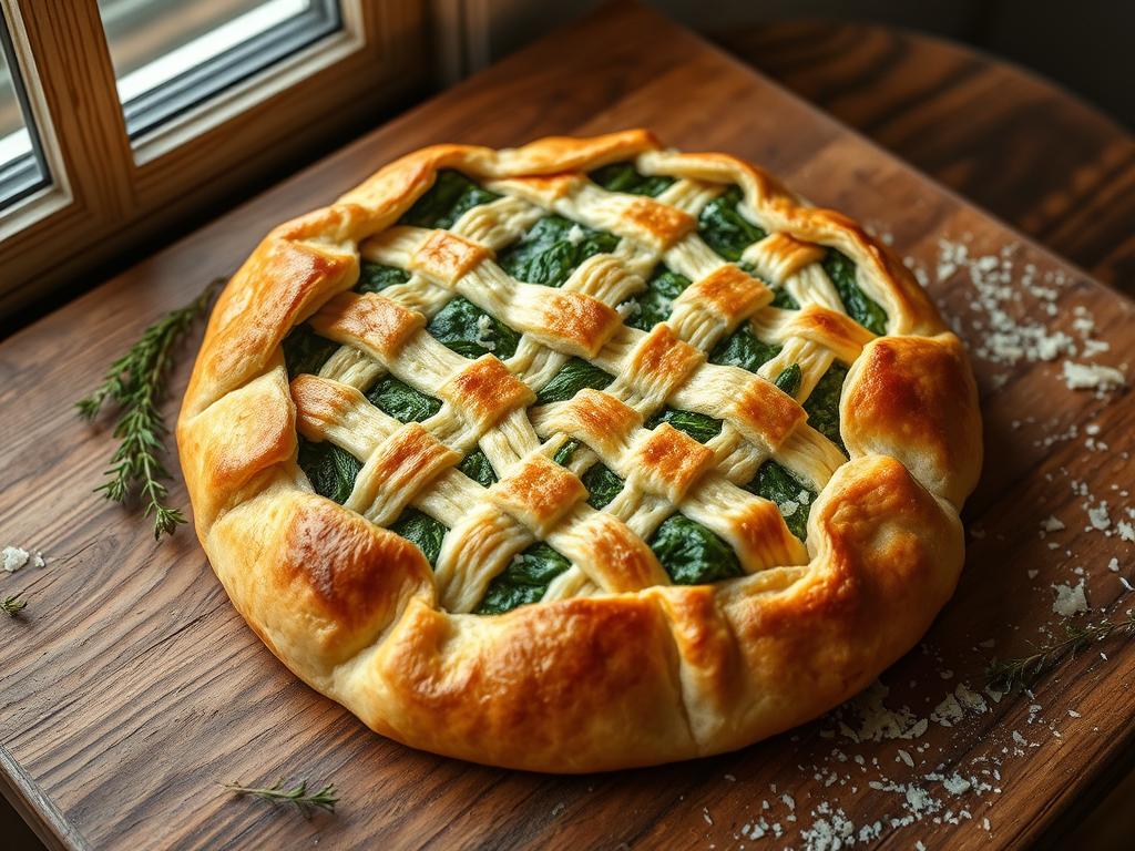 Spinach and Ricotta Savory Pastry