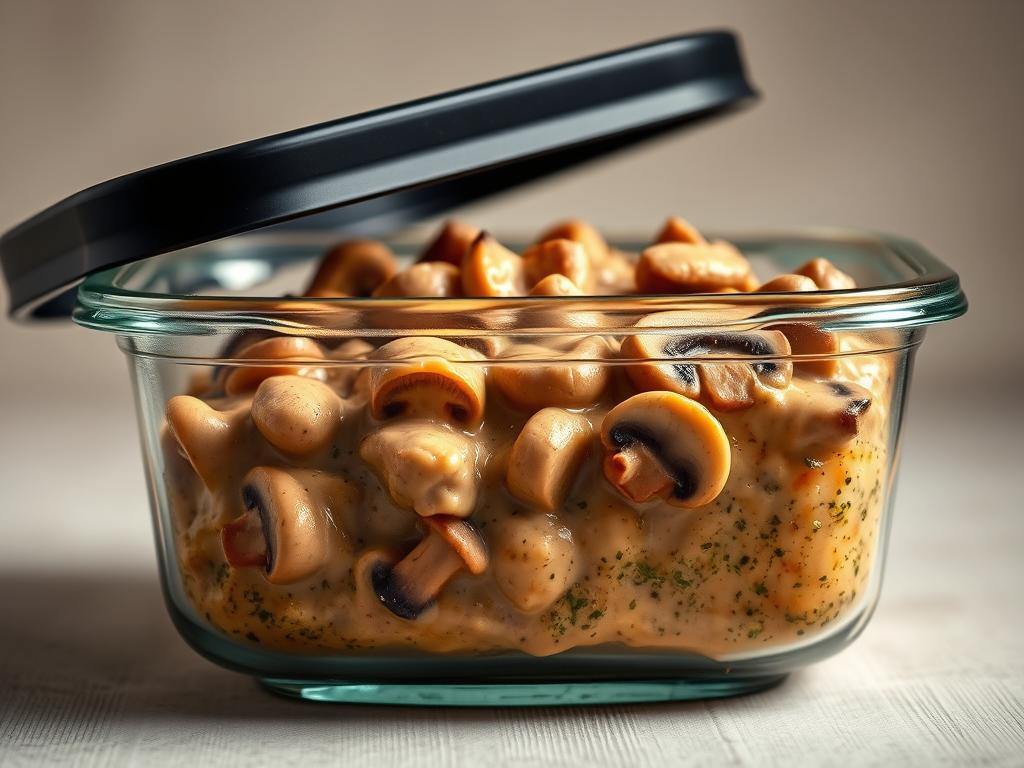 Vegan Mushroom Stroganoff Storage Tips