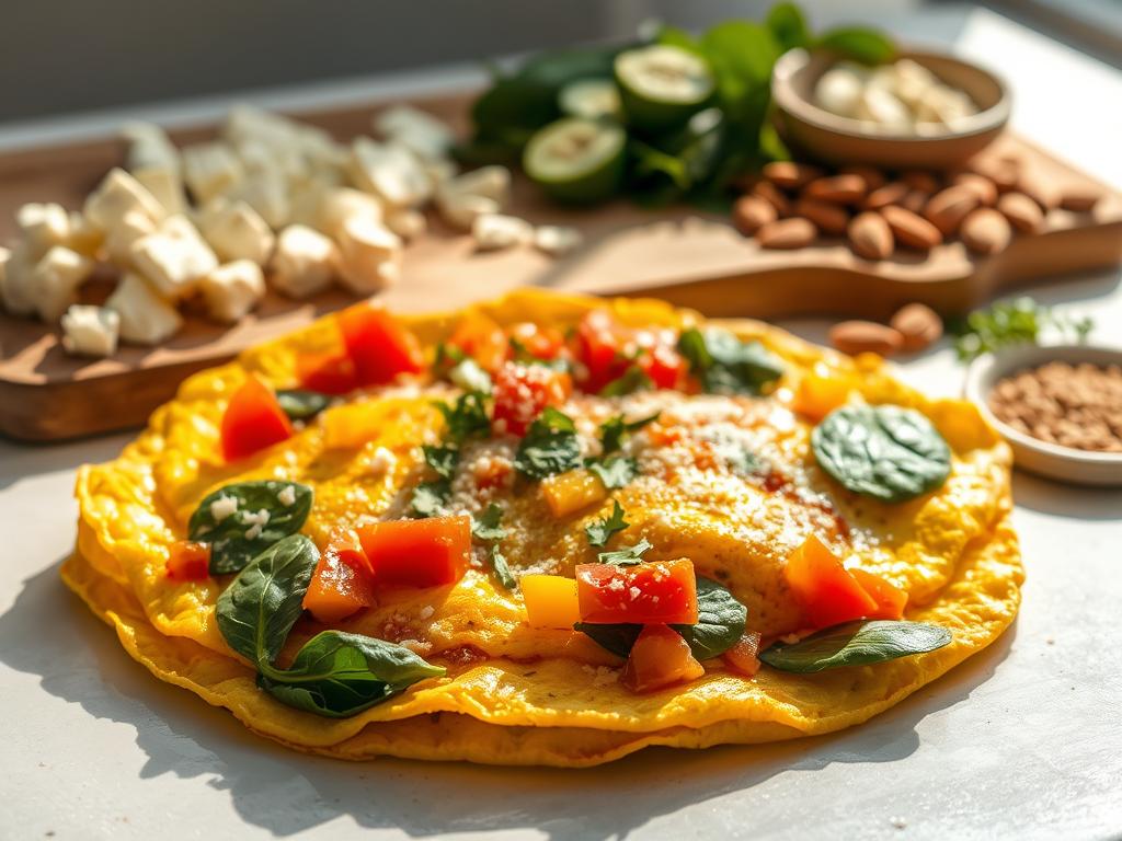 Vegetarian Omelet Protein Combinations