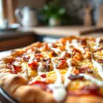 chicken bacon ranch pizza​