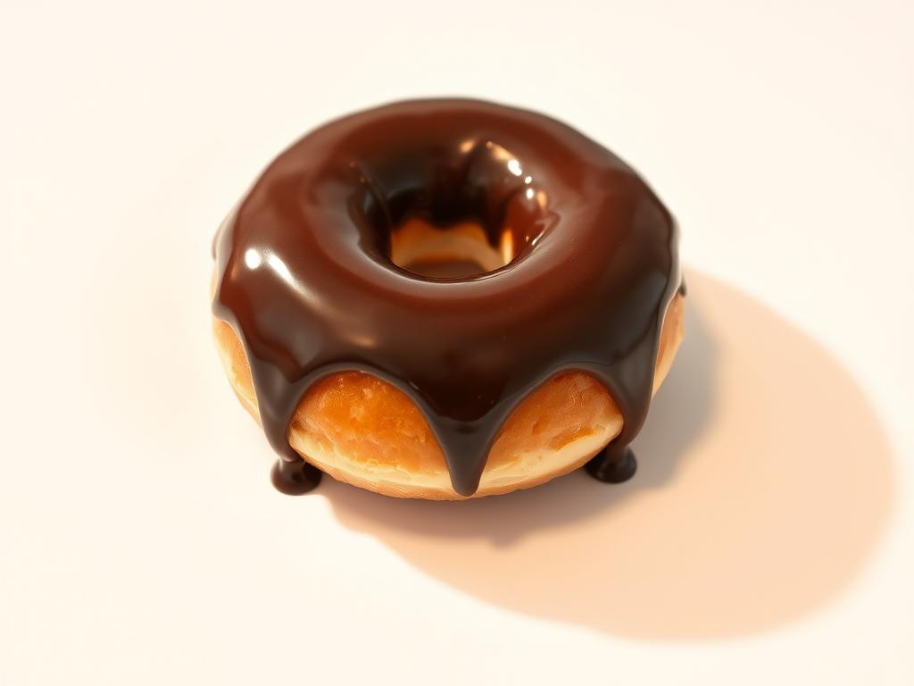 chocolate glazed donut​