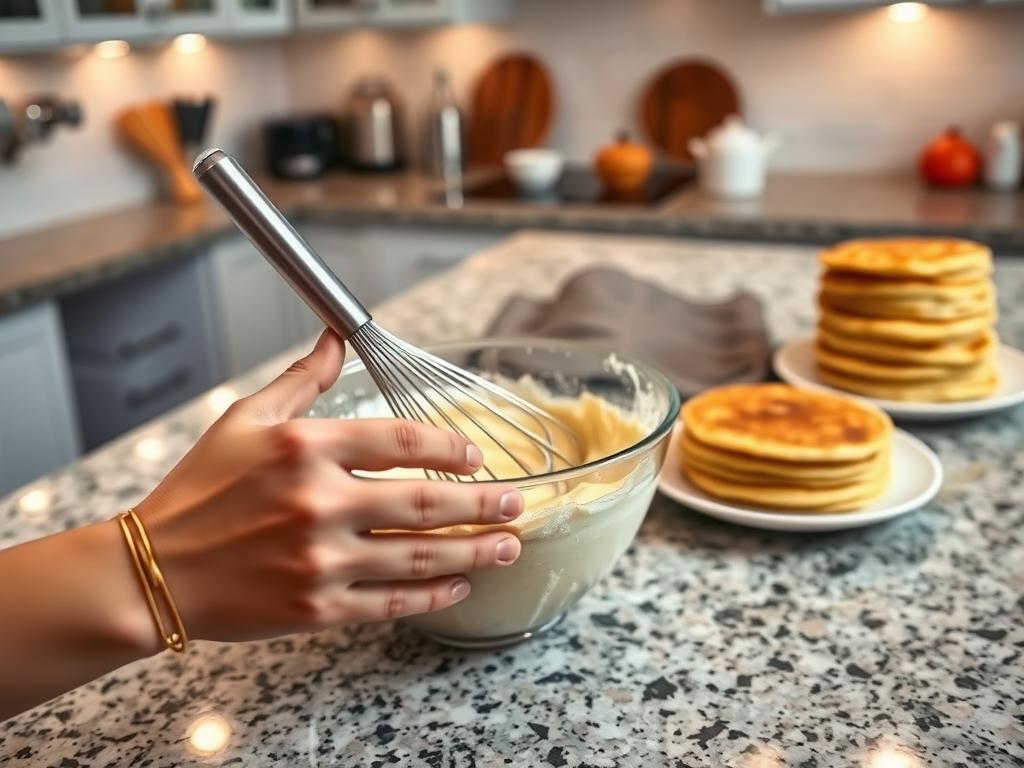 Pancake Mixing Techniques