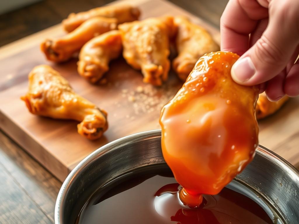 Crispy Chicken Wings Preparation