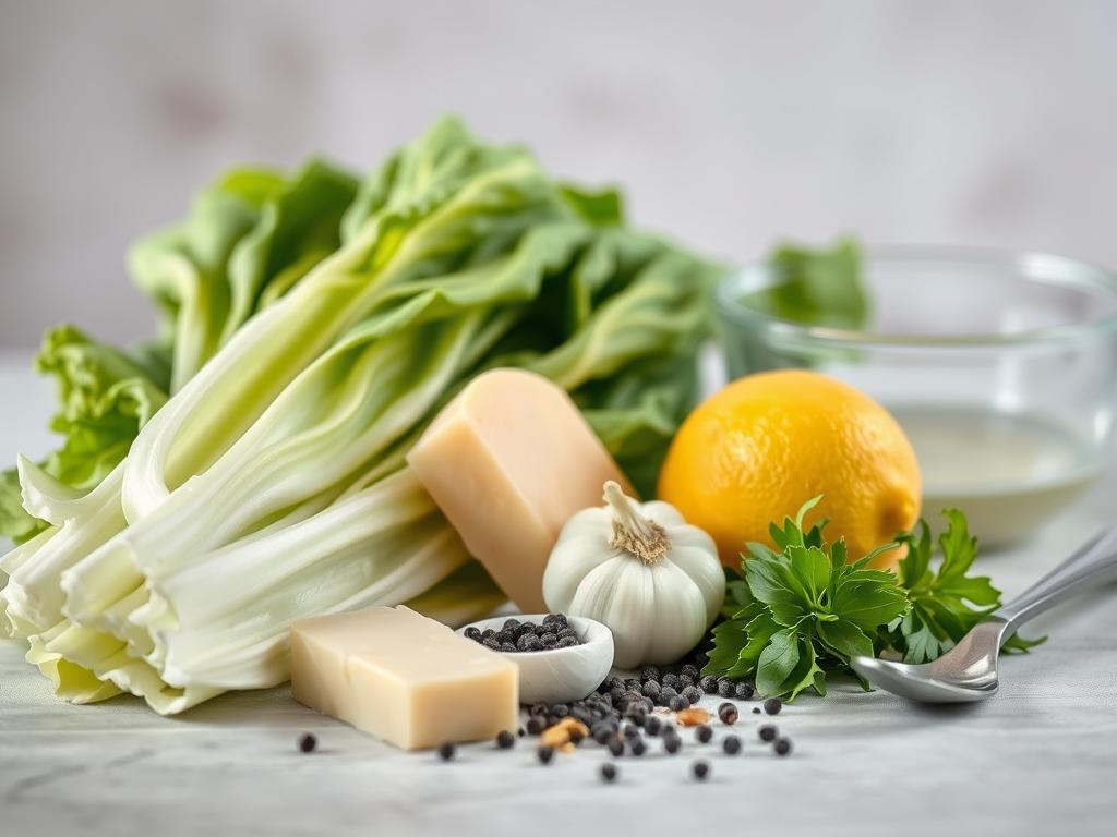 Homemade Caesar Dressing Ingredients