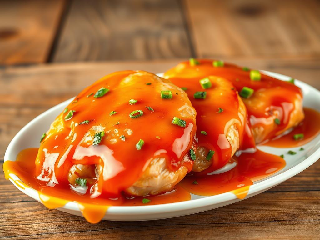 Jalapeño Peach Chicken Glaze