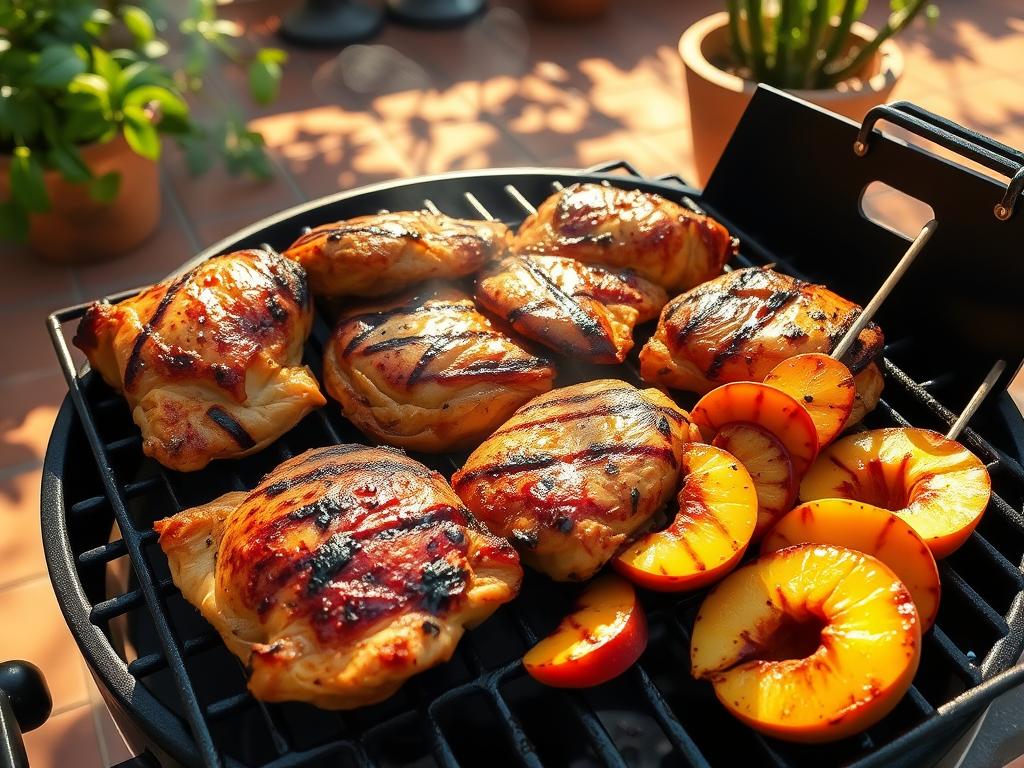Jalapeno Peach Chicken