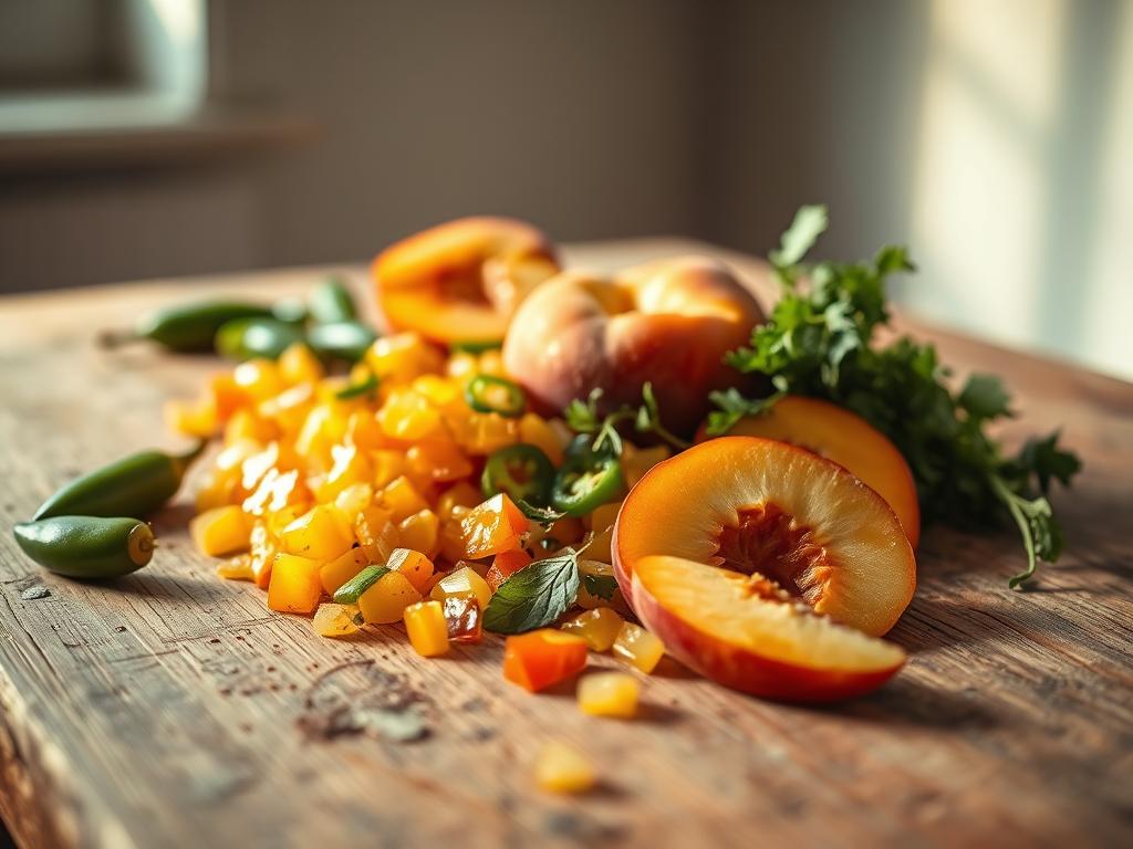Jalapeno Peach Salsa Recipe