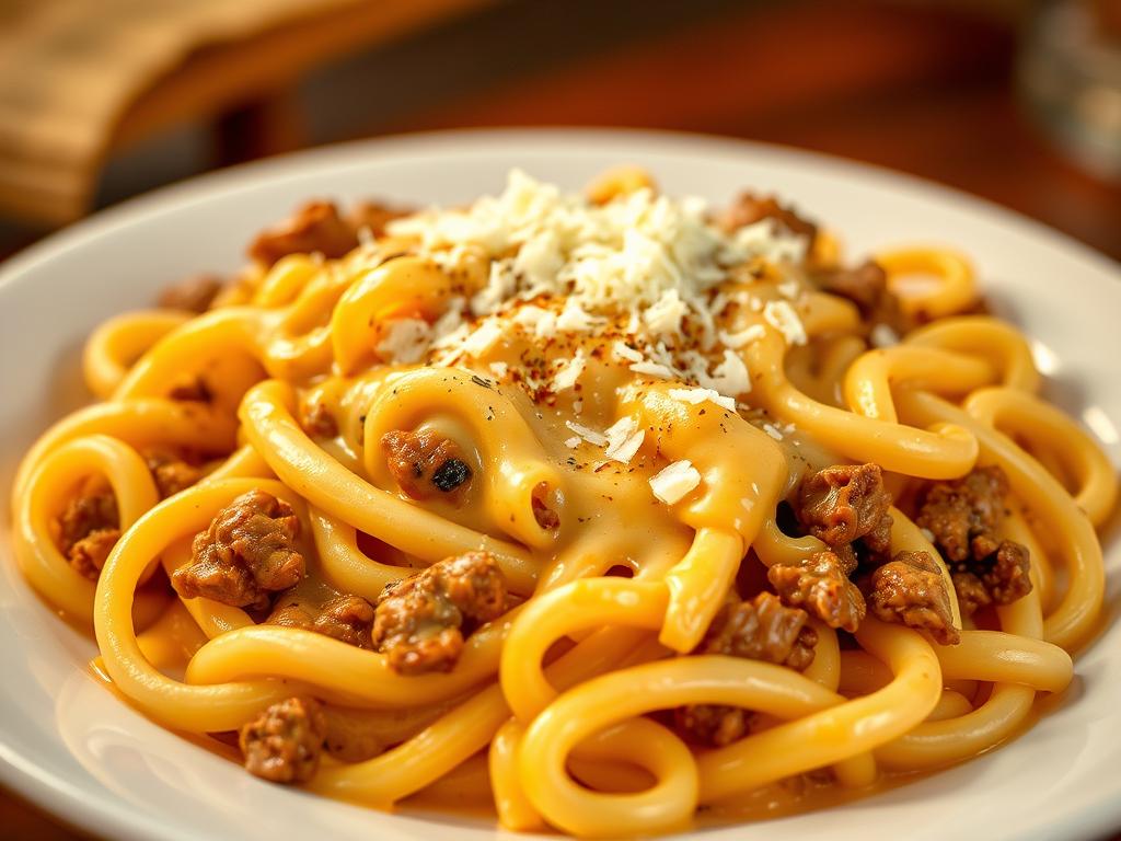 Cheeseburger Pasta