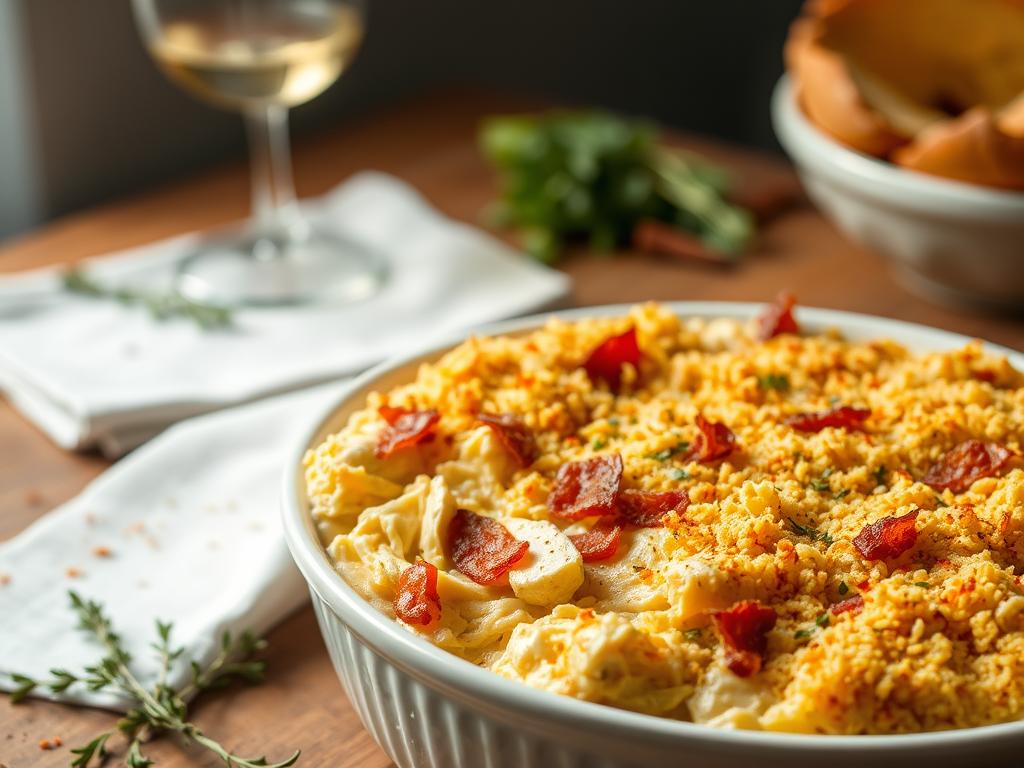 Crack Chicken Casserole