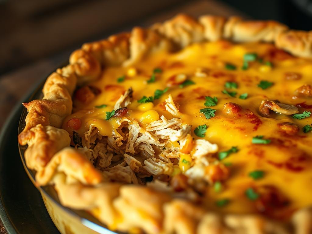 chicken tamale pie​