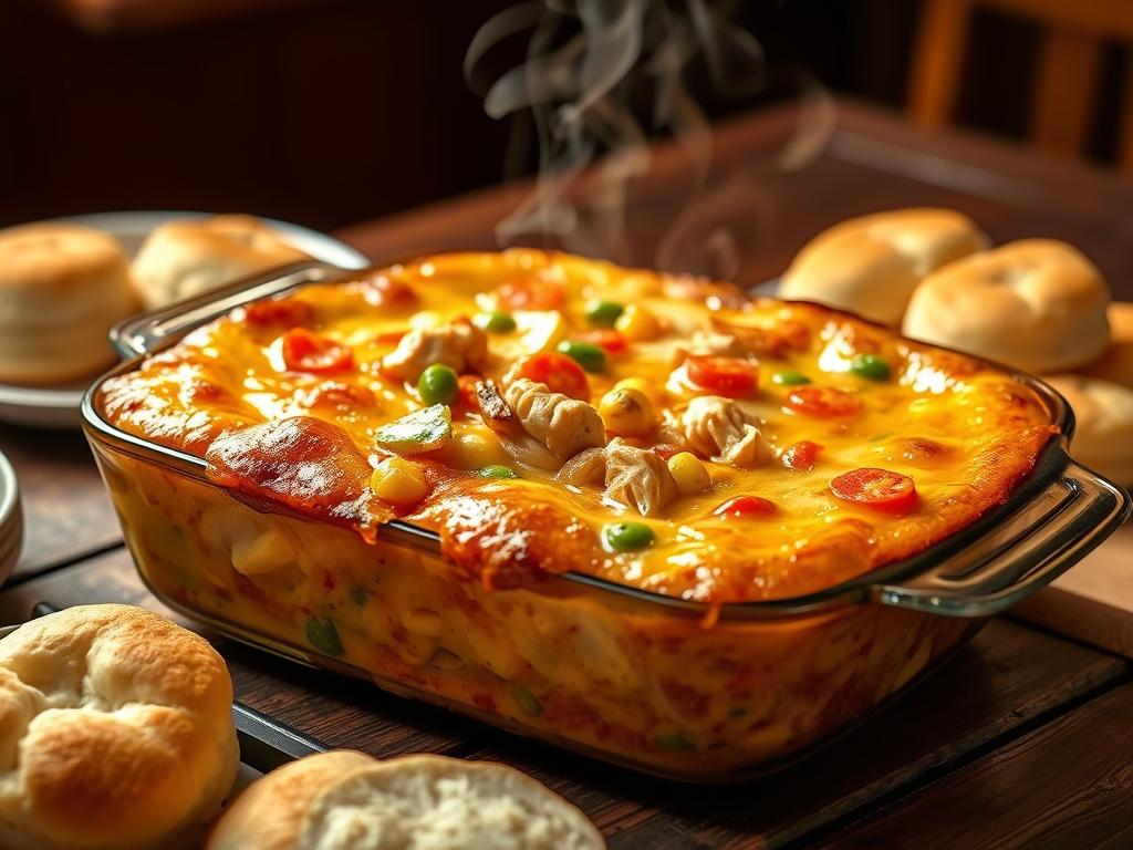 chicken vegetable casserole​