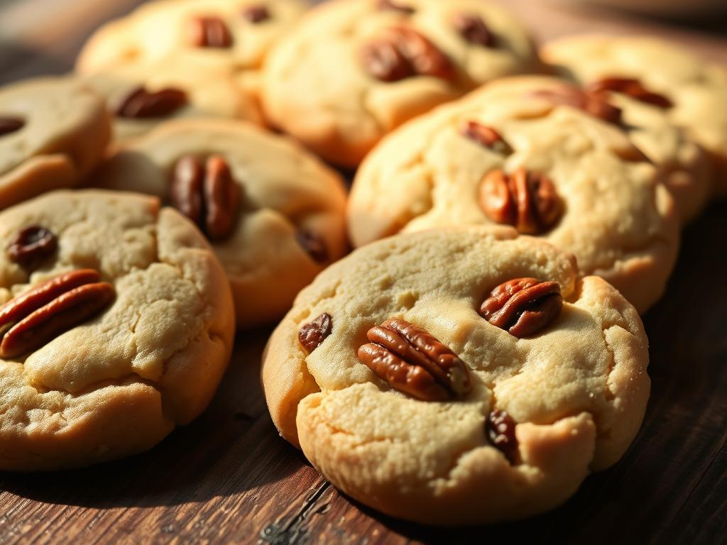 pecan shortbread cookies​